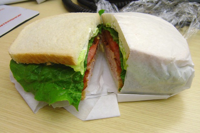 Turkey, Ham & Bacon Sandwich