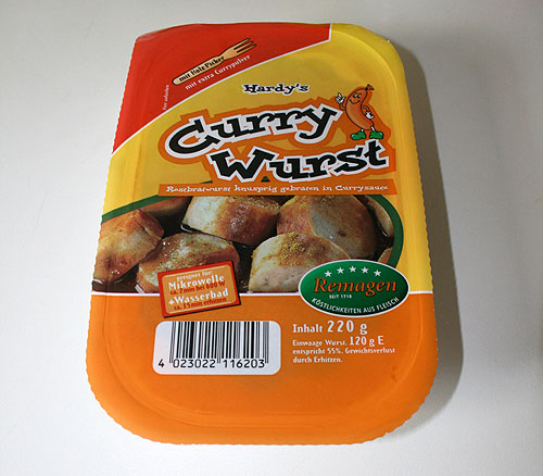 Kurztest Hardy’s Curry Wurst