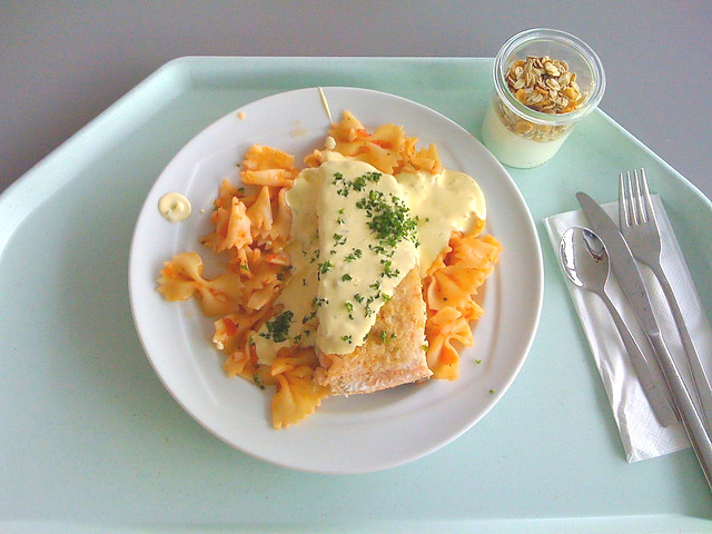 Seelachsfilet mit Sauce Bérnaise [17.02.2010]