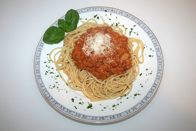 Spaghetti al tonno (scharf) – das Rezept