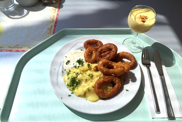 Gebackene Calamari mit Remoulade & Kartoffelsalat [14.08.2015]