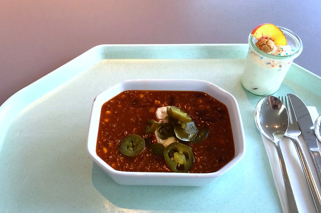 Chili con Carne mit Sauerrahm & Jalapenos [31.08.2015]