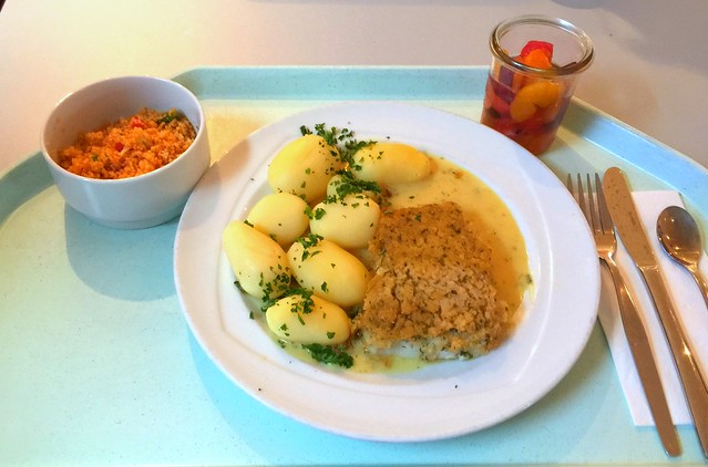 Schlemmerfilet „Bordolaise“ mit Senfsauce & Salzkartoffeln [20.11.2015]