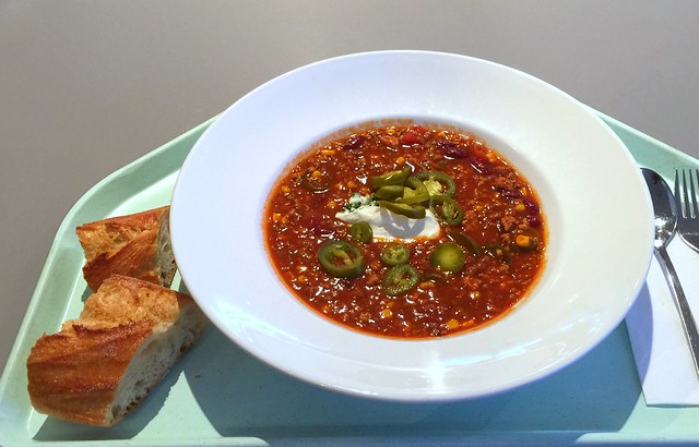 Chili con Carne mit Sauerrahm & Jalapenos [01.12.2015]