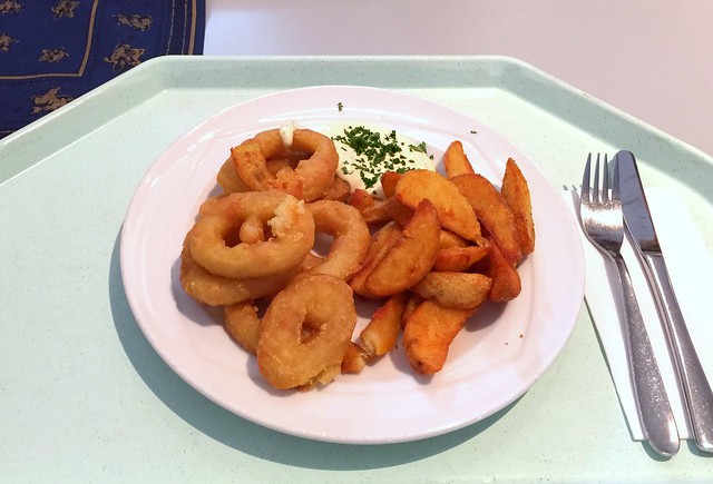 Gebackene Calamari mit Remoulade & Country Potatoes [11.12.2015]