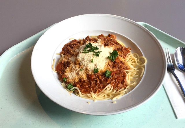 Spaghetti Bolognese mit Parmesan [14.12.2016]