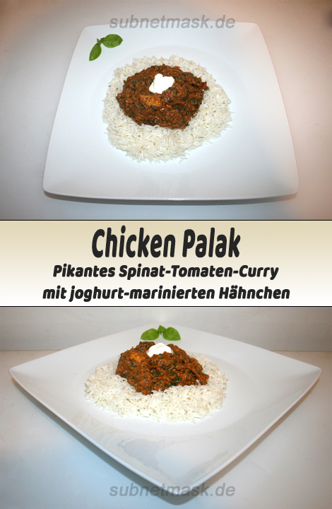 Chicken Palak