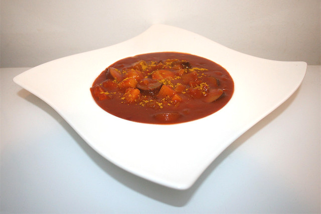 Dreistern Currywursttopf mit Paprika & Kartoffeln – der Test